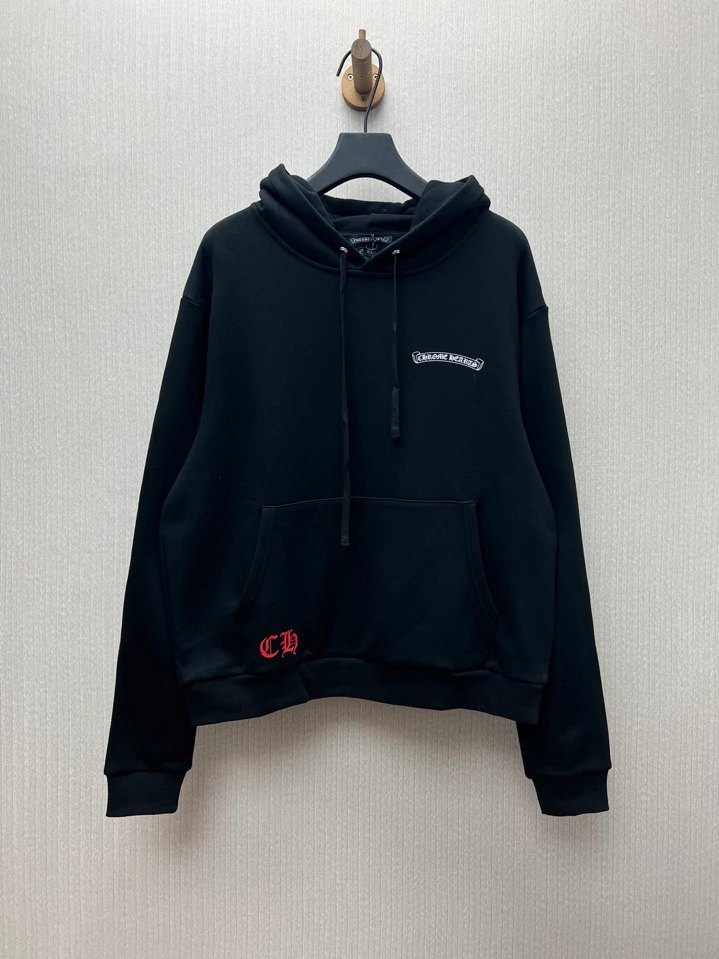 🅿️440 Crow Heart 25ss new Barth island limited sweatshirt hoodie, red phantom cross zipper jacket, red and black color, high version Code number: S.M.L.XL.